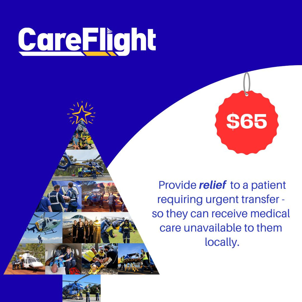 Give the gift of RELIEF to a patient needing urgent medical transport.