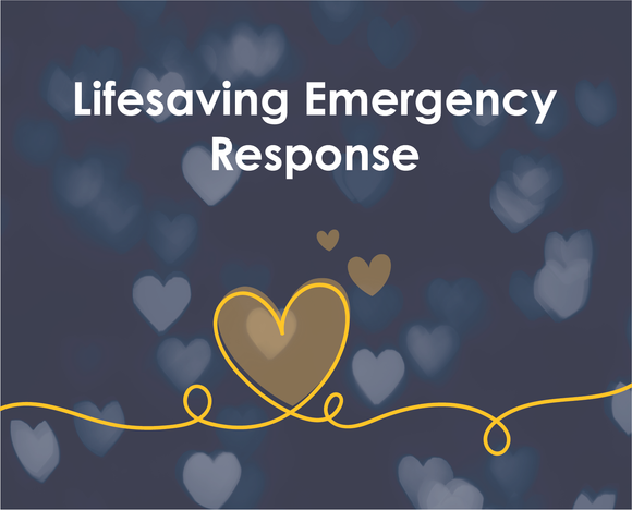 Lifesaving Emergency Response - help us to get there fast when lives hang in the balance